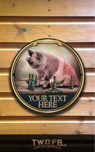 Lade das Bild in den Galerie-Viewer, The Pig & Bottle Personalised Bar Sign Custom Signs from Twofb.com signs for bars