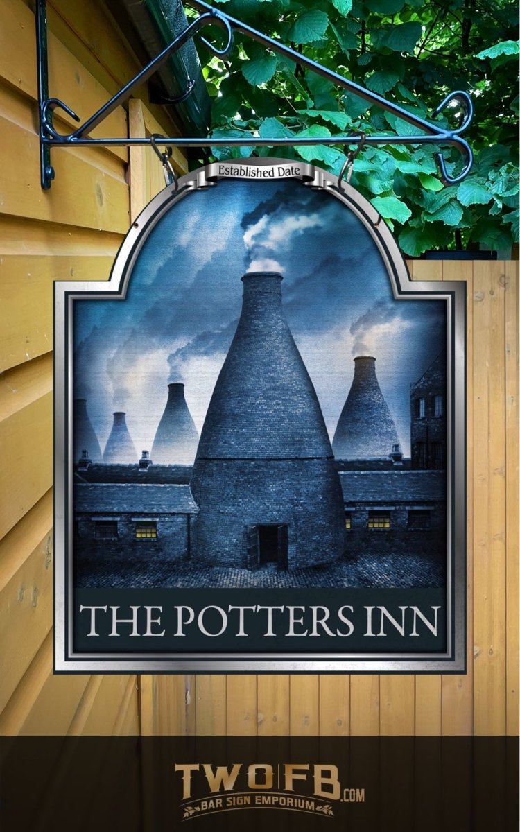 Potters Inn | Personalised Bar Sign | Potteries Pub Sign