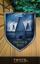 Load image into Gallery viewer, The Potters Inn Custom signs for home bar Custom Signs from Twofb.com Hanging pub signs