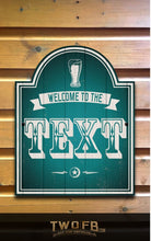 Load image into Gallery viewer, The Pub Personalised Bar Sign Custom Signs from Twofb.com Custom bar signs