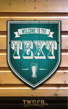 Load image into Gallery viewer, The Pub Personalised Bar Sign Custom Signs from Twofb.com pub sign maker