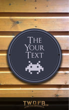 Load image into Gallery viewer, The Retro Gamer Personalised Bar Sign Custom Signs from Twofb.com bar signs.co.uk