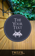 Load image into Gallery viewer, The Retro Gamer Personalised Bar Sign Custom Signs from Twofb.com signs for bars