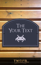Load image into Gallery viewer, The Retro Gamer Personalised Bar Sign Custom Signs from Twofb.com custom bar sign
