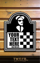 Load image into Gallery viewer, The Rude Boys Return Personalised Bar Sign Custom Signs from Twofb.com Hanging pub sign