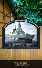 Load image into Gallery viewer, The Sailors Arms Personalised Home Bar Sign Custom Signs from Twofb.comPub signs