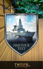 Load image into Gallery viewer, The Sailors Arms Personalised Home Bar Sign Custom Signs from Twofb.com sPub sign