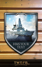 Load image into Gallery viewer, The Sailors Arms Personalised Home Bar Sign Custom Signs from Twofb.com Traditional pub signs