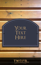 Load image into Gallery viewer, The Spicy Bastard Personalised Bar Sign Custom Pub Signs from Twofb.com Pub signage