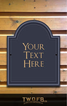 Load image into Gallery viewer, The Spicy Bastard Personalised Bar Sign Custom Pub Signs from Twofb.com Bar signs made to order