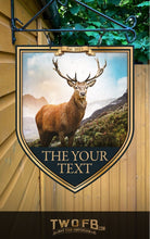 Load image into Gallery viewer, The Stag Inn Personalised Bar Sign Custom Signs from Twofb.com Custom made pub signs
