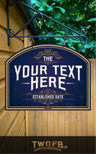 Load image into Gallery viewer, Home bar sign/Pub sign for outside/Custom pub sign/Home Bar/Pub DƩcor/Military Bar Signs/Custom Bar signs/Barsigns UK/ Man Cave/ Mess Sign/ Bar Runner/ Beer Mats/ Hanging pub sign/ Custom sign/ Garden Signs/Pub signs