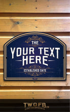 Load image into Gallery viewer, Home bar sign/Pub sign for outside/Custom pub sign/Home Bar/Pub DƩcor/Military Bar Signs/Custom Bar signs/Barsigns UK/ Man Cave/ Mess Sign/ Bar Runner/ Beer Mats/ Hanging pub sign/ Custom sign/ Garden Signs/Pub signs