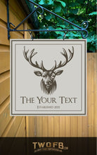 Load image into Gallery viewer, The Stagger Inn Personalised Bar Sign Custom Pub Signs from Twofb.com Hanging pub signs