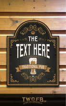 Load image into Gallery viewer, The Staying Inn Personalised Bar Sign Custom Signs from Twofb.com Custom pub signs uk
