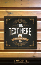 Load image into Gallery viewer, The Staying Inn Personalised Bar Sign Custom Signs from Twofb.com Hanging pub signs