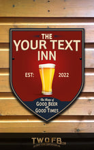 Load image into Gallery viewer, Custom bar signs | Personalised Bar Sign | Traditional Pub Sign | Bar Sign | Shed Sign