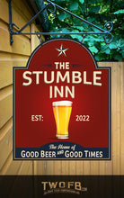 Load image into Gallery viewer, Custom bar signs | Personalised Bar Sign | Traditional Pub Sign | Bar Sign | Shed Sign