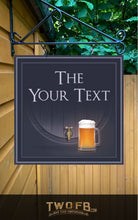 Load image into Gallery viewer, The Tap Room Personalised Bar Sign Custom Pub Signs from Twofb.com outdoor pub signs
