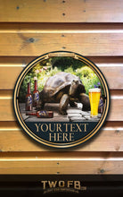 Load image into Gallery viewer, The Tortoise Beer Garden Personalised Bar Sign Custom Signs from Twofb.com signs for bars