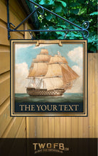Load image into Gallery viewer, The Victory Inn Personalised Bar Sign Custom Signs from Twofb.com Hanging  Pub signs
