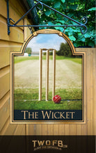 Load image into Gallery viewer, Cricket Pub Sign | Personalised Bar Sign | Signs for Sheds