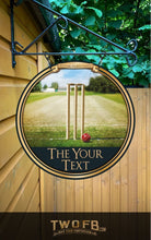 Load image into Gallery viewer, The Wicket Personalised Bar Sign Custom Signs from Twofb.com signs for bars