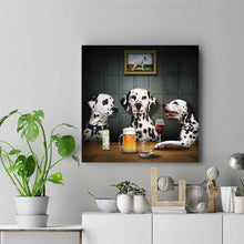 Load image into Gallery viewer, Three Dog Inn artwork on Canvas Custom Signs from Twofb.com signs for bars