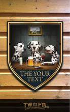 Load image into Gallery viewer, Three Dog Inn Personalised Outdoor Bar Sign Custom Signs from Twofb.com Hanging Pub Signs