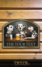 Load image into Gallery viewer, Three Dog Inn Personalised Outdoor Bar Sign Custom Signs from Twofb.com custom bar signs
