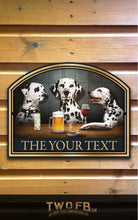 Load image into Gallery viewer, Three Dog Inn Personalised Outdoor Bar Sign Custom Signs from Twofb.com custom bar signs