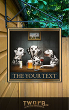 Load image into Gallery viewer, Three Dog Inn Personalised Outdoor Bar Sign Custom Signs from Twofb.com Pub signs