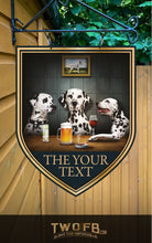 Load image into Gallery viewer, Three Dog Inn Personalised Outdoor Bar Sign Custom Signs from Twofb.com Pub signs