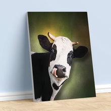 Load image into Gallery viewer, Tipsy Cow artwork on Canvas Custom Signs from Twofb.com signs for bars