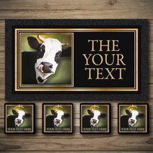 Lade das Bild in den Galerie-Viewer, Bar runner, Beer matts, Bar Coasters, Rubber mats - Tipsy Cow