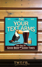 Charger l'image dans la galerie, Vintage Bar Sign | Pub Signs | funny bar sign |  Hanging Signs | Guinness Signs
