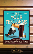 Charger l'image dans la galerie, Vintage Bar Sign | Pub Signs | funny bar sign |  Hanging Signs | Guinness Signs