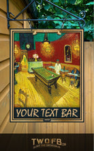 Load image into Gallery viewer, Vinnie's Bar Sign | Personalised Pub Sign | Hanging Pub Signs