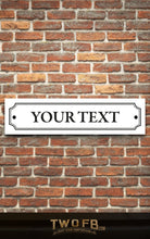 Load image into Gallery viewer, Vintage Road Signs, made to order | Man Cave Sign | Pub Shed Sign