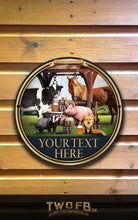 Load image into Gallery viewer, Watering Hole Personalised Bar Sign Custom Signs from Twofb.com Home Bar Signs UK