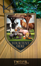 Load image into Gallery viewer, Watering Hole Personalised Bar Sign Custom Signs from Twofb.com Custom Bar signs
