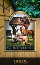 Load image into Gallery viewer, Watering Hole Personalised Bar Sign Custom Signs from Twofb.com bar signs Uk