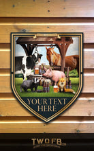 Load image into Gallery viewer, Watering Hole Personalised Bar Sign Custom Signs from Twofb.com Custom pub signs