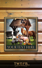 Load image into Gallery viewer, Watering Hole Personalised Bar Sign Custom Signs from Twofb.com Custom Home signs