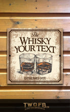 Load image into Gallery viewer, Whisky Shack/Pub Sign/Bar Sign/Home bar sign/Pub sign for outside/Custom pub sign/Home Bar/Pub DƩcor/Military Bar Signs/Custom Bar signs/Barsigns UK/ Man Cave/ Mess Sign/ Bar Runner/ Beer Mats/ Hanging pub sign/ Custom sign/ Garden Signs/Pub signs