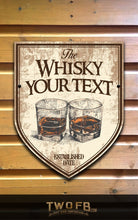 Load image into Gallery viewer, Whisky Shack/Pub Sign/Bar Sign/Home bar sign/Pub sign for outside/Custom pub sign/Home Bar/Pub DƩcor/Military Bar Signs/Custom Bar signs/Barsigns UK/ Man Cave/ Mess Sign/ Bar Runner/ Beer Mats/ Hanging pub sign/ Custom sign/ Garden Signs/Pub signs