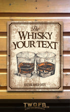 Load image into Gallery viewer, Whisky Shack/Pub Sign/Bar Sign/Home bar sign/Pub sign for outside/Custom pub sign/Home Bar/Pub DƩcor/Military Bar Signs/Custom Bar signs/Barsigns UK/ Man Cave/ Mess Sign/ Bar Runner/ Beer Mats/ Hanging pub sign/ Custom sign/ Garden Signs/Pub signs