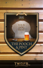 Charger l'image dans la galerie, Your dog on a Pooch & Pint Bar Sign Custom Signs from Twofb.com Pub Sign Design