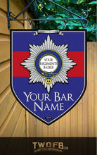 Load image into Gallery viewer, Your Regiment Arms | Regimental Pub Sign | British Army Bar Sign