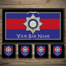 Load image into Gallery viewer, Your Regimental Crest | Beer Mats and Runners | Army Bar signs